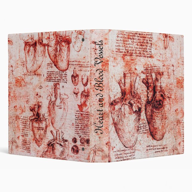 Heart And Its Blood Vessels ,Cardiologist Medical Binder (Background)