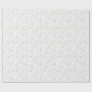 Heart and Little Hearts - Watercolor Pattern Wrapping Paper