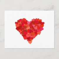heart and love symbol in red