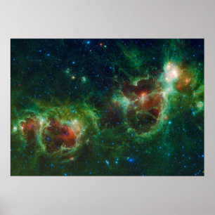 Heart and Soul Nebulae Poster