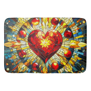 Heart Art Bath Mat