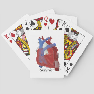 Heart Art Playing Cards by Kevin Shea