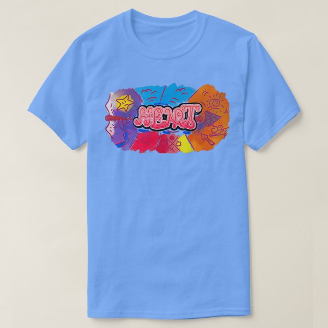 HEART art T-Shirt (Design Front)