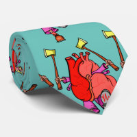 Heart Attack Funny Surreal Cartoon
