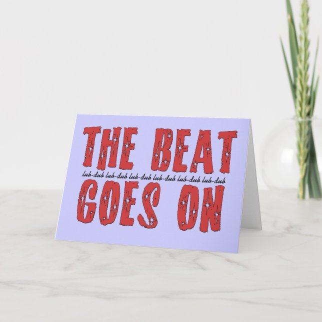 Heart Attack T-shirts | Gifts for Bypass Patients Card (Front)