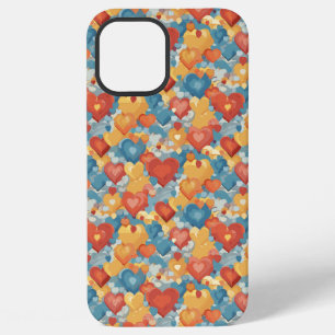 Heart autism iPhone 12 pro max case