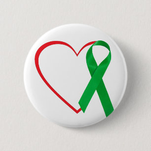 Heart Awareness 2 Inch Round Button