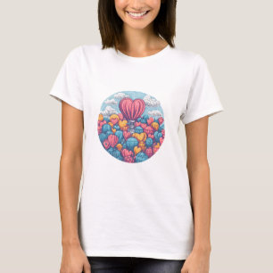 Heart Balloon Oasis T-Shirt