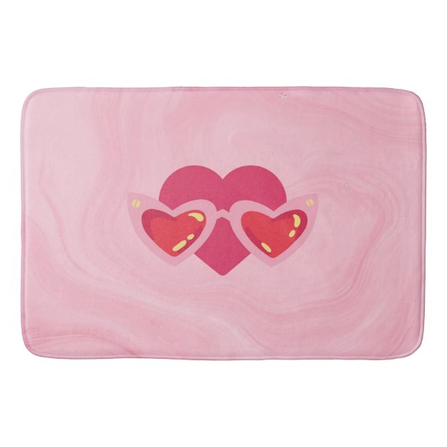 Heart Bath Mat (Front)