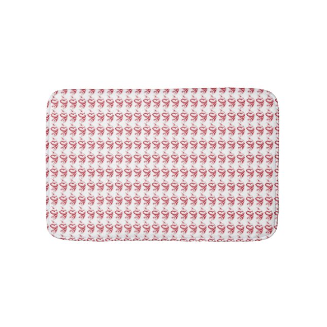 Heart Bath Mat | Romantic Cute Cozy Decor (Front)