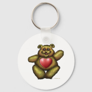 Heart Bear Keychain