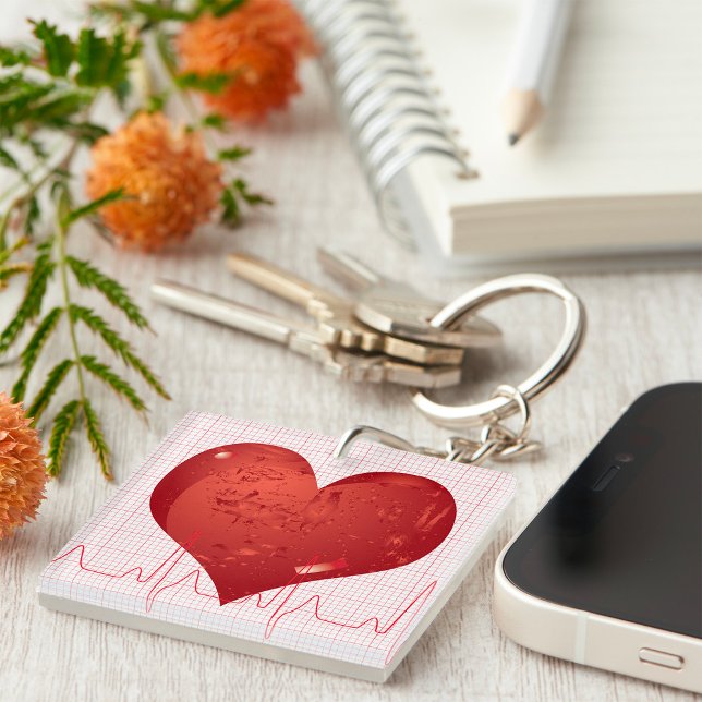 Heart Beat Keychain (Creator Uploaded)