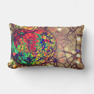 Heart Beat Mosaic Throw Pillow