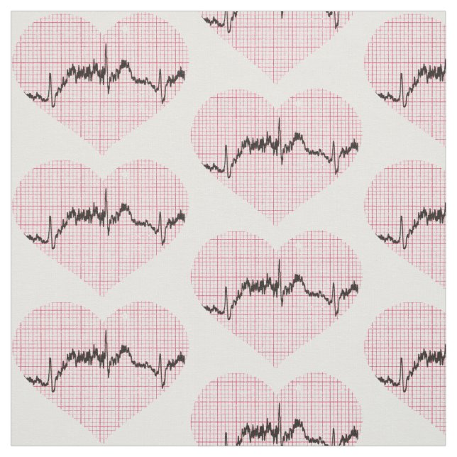 Heart Beat VII Fabric (Swatch)