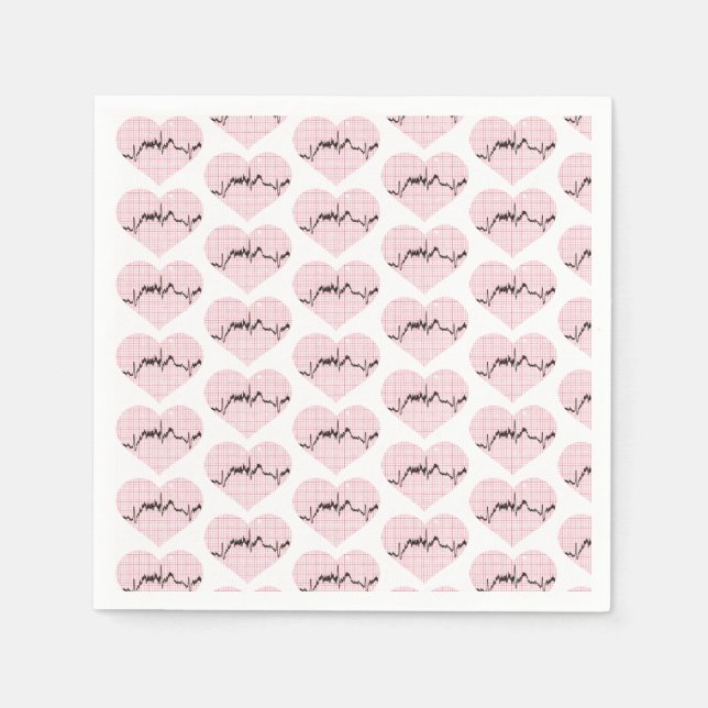 Heart Beat VII Napkin (Front)