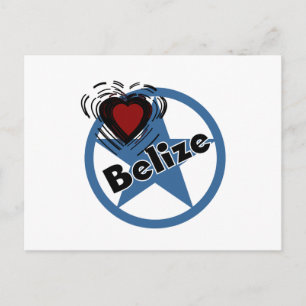 Heart Belize Postcard