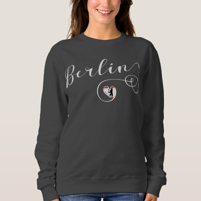 Heart Berlin, Germany, Berliner Sweatshirt (Front)