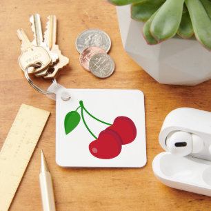 Heart Berries Keychain