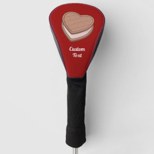 Heart Biscuit Golf Head Cover