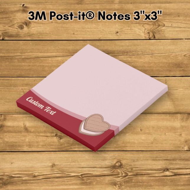 Heart Biscuit Post-it Notes (Creator Uploaded)