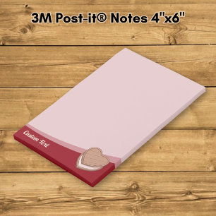 Heart Biscuit Post-it Notes