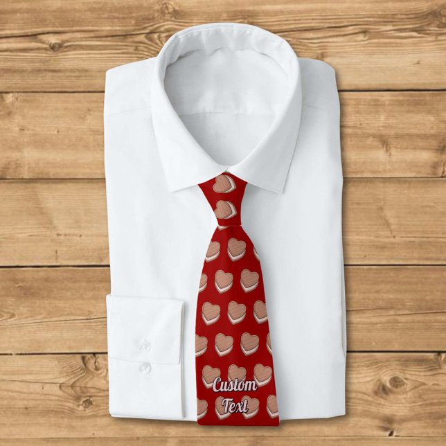 Heart Biscuit Tie (Creator Uploaded)