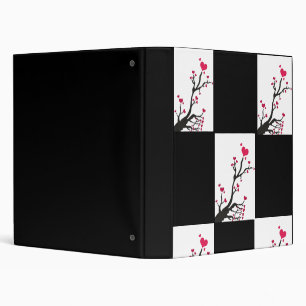 heart blossom Queen, chequered Binder