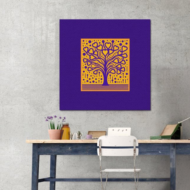 Heart Blossom Tree of Life Art Print (Creator Uploaded)