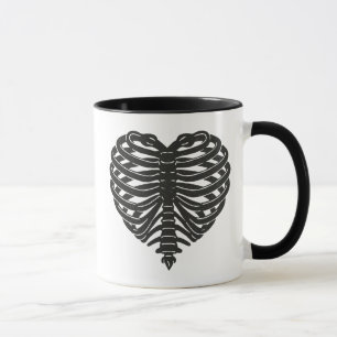 Heart Bones Mug