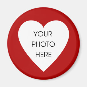 Heart Border Magnet - Template