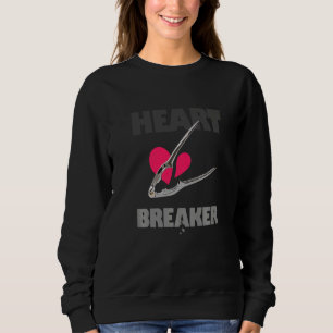 Heart Breaker Love Pun With A Nutcracker 1 Sweatshirt