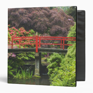 Heart Bridge with blossoming rhododendrons, Binder
