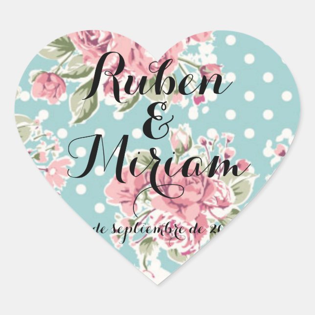 Heart, Brightness Stickers (Front)