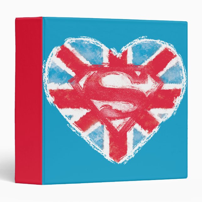 Heart British S-Shield Binder (Front/Spine)