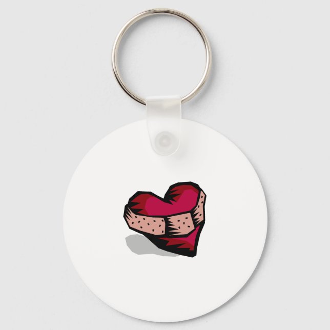 Heart (Broken) Keychain (Front)