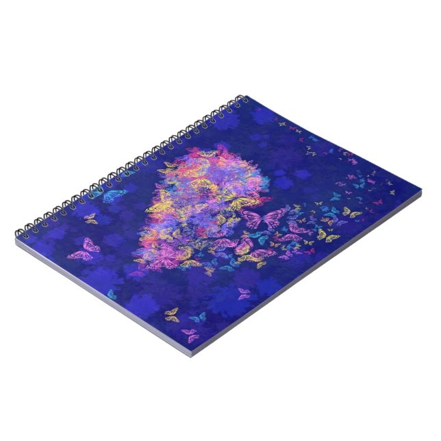 Heart Butterflies Notebook (Left Side)