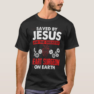 Heart Bypass Heart Transplant Survivor Open Heart T-Shirt