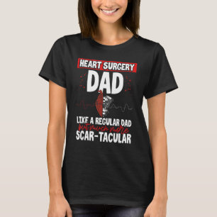 Heart Bypass Heart Transplant Survivor Open Heart T-Shirt