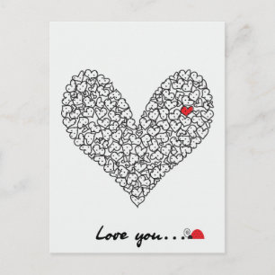 Heart Card, Valentine's Day Card