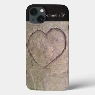 Heart Carved in a Tree iPhone 13 Case