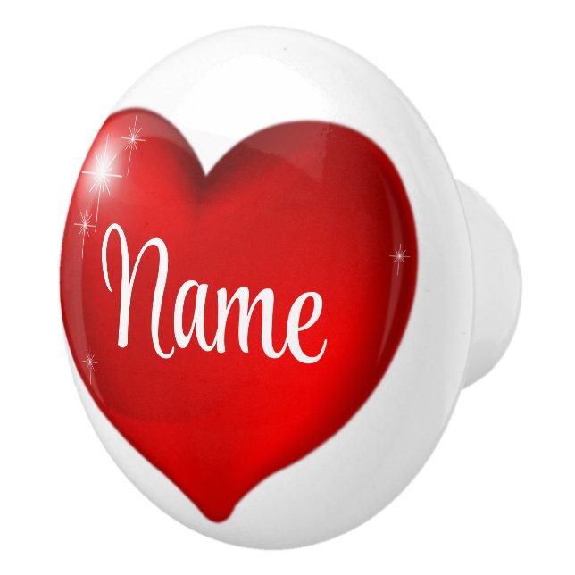 Heart Ceramic Knob (Right)