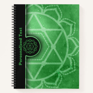 Heart Chakra Anahata Energy Healing Notebook
