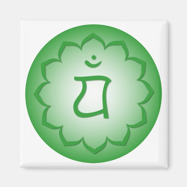 Heart Chakra - Anahata Magnet (Front)