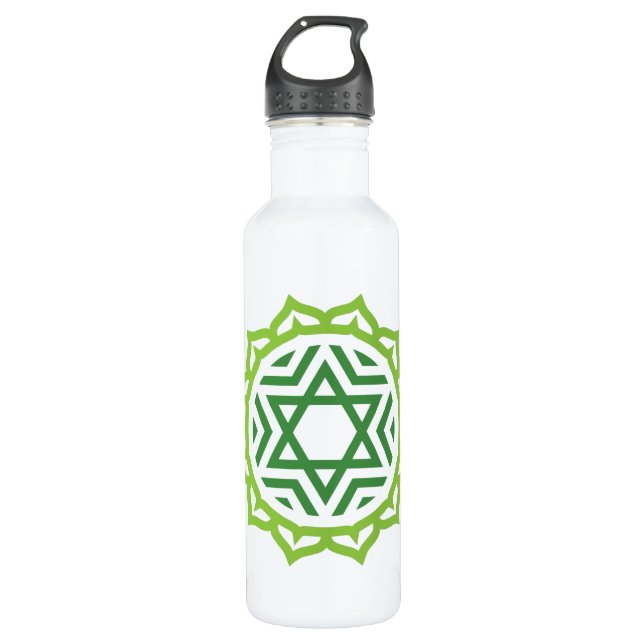 Heart Chakra Energy 710 Ml Water Bottle (Front)