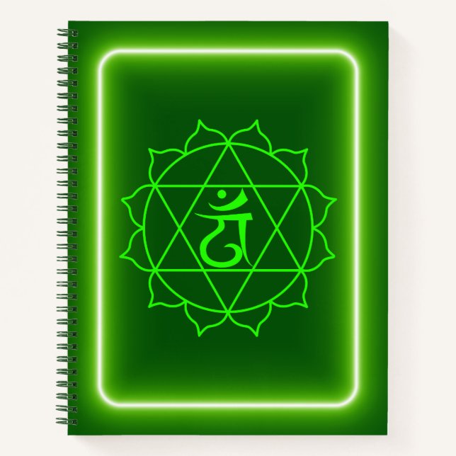 Heart Chakra Journal notebook (Front)