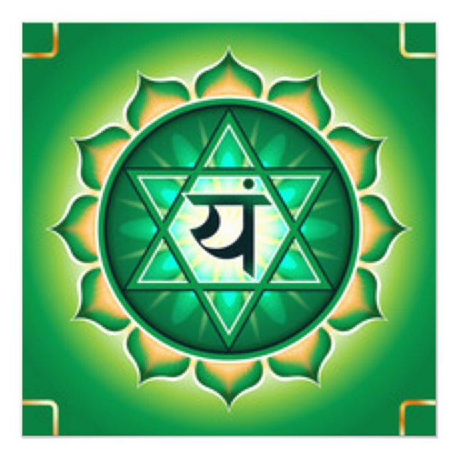 Heart Chakra Photo Print (Front)