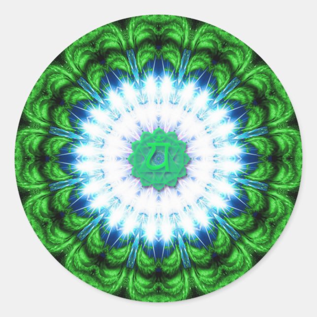 Heart Chakra Sticker (Front)