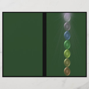 Heart Chakra Tri Fold Brochure Flyer