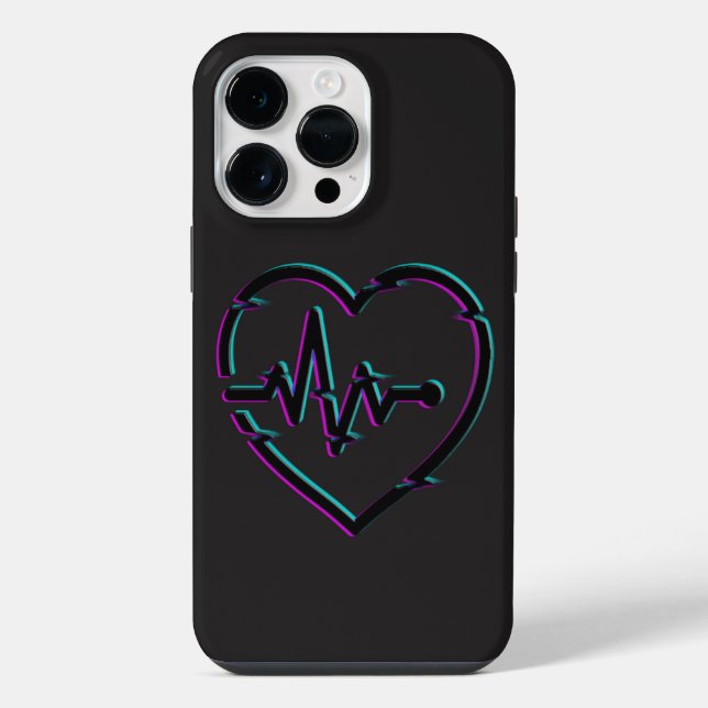 Heart Check iPhone / iPad case (Back)