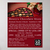 Heart Chocolate Box, Confectionery Supplies Advert